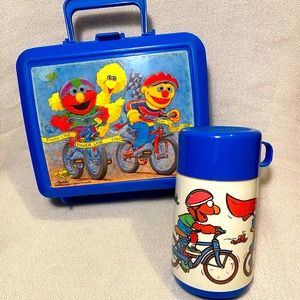 SOLD Vintage Aladdin Sesame Street Lunchbox With